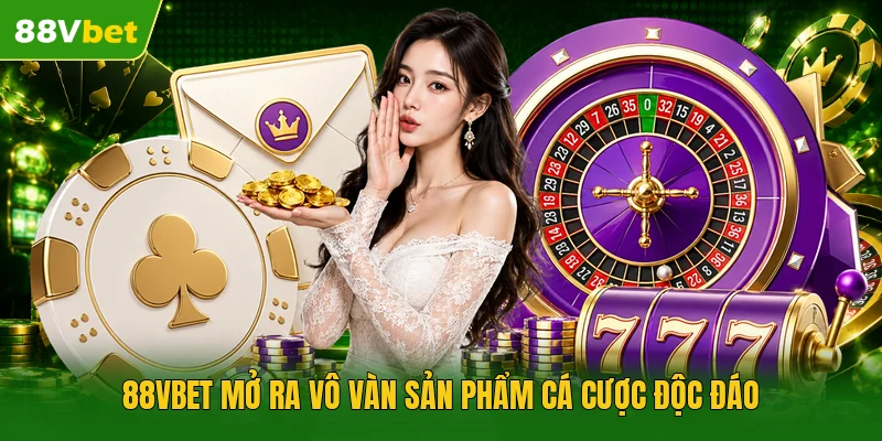 88VBET mở ra vô vàn sản phẩm cá cược độc đáo 